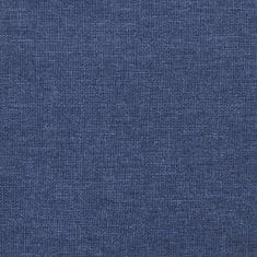 Vidaxl Taštičková matrace modrá 120 x 200 x 20 cm textil