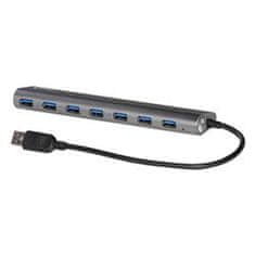 USB 3.0 HUB 7-port + napájecí adaptér