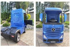 Moje Auto Bateriový vůz Mercedes Actros Blue Painted