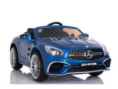 Lean-toys Bateriový vůz Mercedes SL65 Blue Paint