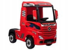 Moje Auto Bateriový vůz Mercedes Actros Red Paint