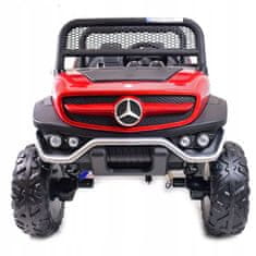 Moje Auto MERCEDES BENZ UNIMOG 4X4.12V14AH, TLUMIČE, MI