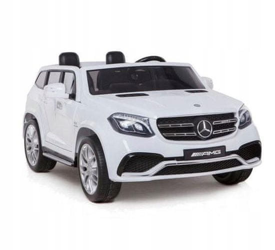 Moje Auto MERCEDES GLS 63, 4 MOTORY, 2X12V, MĚKKÉ KOLO,