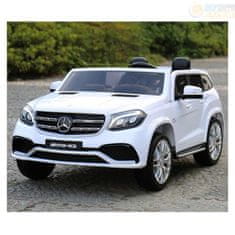 Moje Auto MERCEDES GLS 63, 4 MOTORY, 2X12V, MĚKKÉ KOLO,