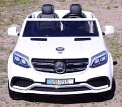 Moje Auto MERCEDES GLS 63, 4 MOTORY, 2X12V, MĚKKÉ KOLO,