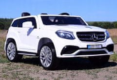 Moje Auto MERCEDES GLS 63, 4 MOTORY, 2X12V, MĚKKÉ KOLO,