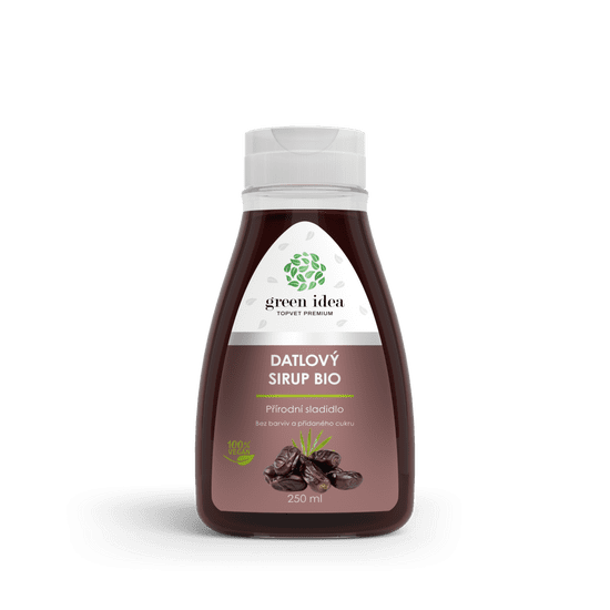 GREEN IDEA GREEN IDEA Datlový sirup BIO 250 ml