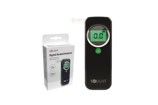 Solight Alkohol tester, 0,0 - 1,5‰ BAC, citlivost 0,2‰ - Solight