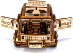 Wooden city 3D puzzle Superfast Police Car