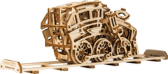 Wooden city 3D puzzle Dream Express s kolejemi 220 dílů