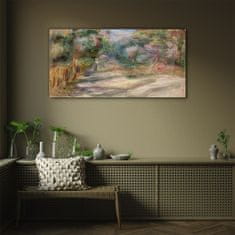COLORAY.CZ Obraz na skle Abstrakce lesa 100x50 cm