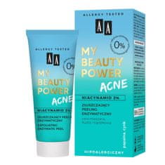 AA My Beauty Power Acne Exfoliating Enzymatic Scrub pro smíšenou, mastnou pleť 40 ml