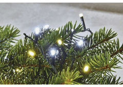 Emos LED vánoční řetěz 12m blikající, venkovní i vnitřní teplá/studená bílá, časovač D4AN02