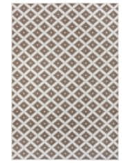 NORTHRUGS Kusový koberec Twin-Wendeteppiche 105465 Linen – na ven i na doma 120x170