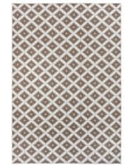 NORTHRUGS Kusový koberec Twin-Wendeteppiche 105465 Linen – na ven i na doma 80x250