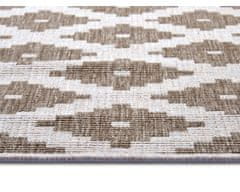 NORTHRUGS Kusový koberec Twin-Wendeteppiche 105465 Linen – na ven i na doma 120x170