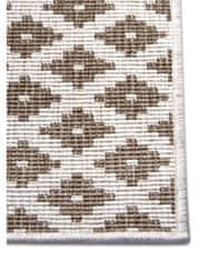 NORTHRUGS Kusový koberec Twin-Wendeteppiche 105465 Linen – na ven i na doma 80x250