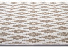 NORTHRUGS Kusový koberec Twin-Wendeteppiche 105465 Linen – na ven i na doma 120x170