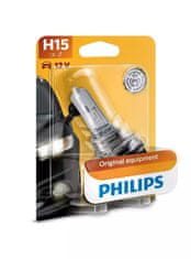 Philips Philips H15 12V 15/55W PGJ23t-1 Standard 1ks blistr 12580B1