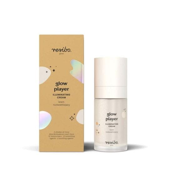 Resibo Resibo Rozjasňující denní krém Glow Player Resibo, 30 ml