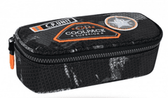 CoolPack Školní pouzdro Campus černý/oranžový