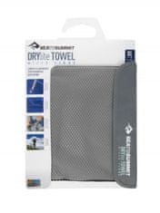 Sea to Summit Ručník DryLite Towel velikost: X-Small 30 x 60 cm, barva: šedá