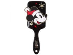 sarcia.eu Mickey Mouse Černá kartáč na vlasy, slavnostní, plochý, velký, plastový 