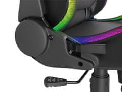 Genesis Trit 500 RGB herní křeslo s RGB podsvícením