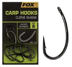 FOX Háček Carp Hooks - Curve Shank 6 - CHK233