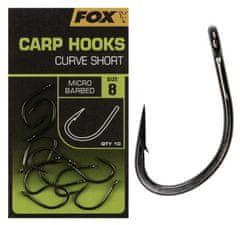 FOX Háček Carp Hooks - Curve Short 2 - CHK235