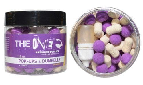 The One Boilies PURPLE PoP-Up + Dumbells + Liquid