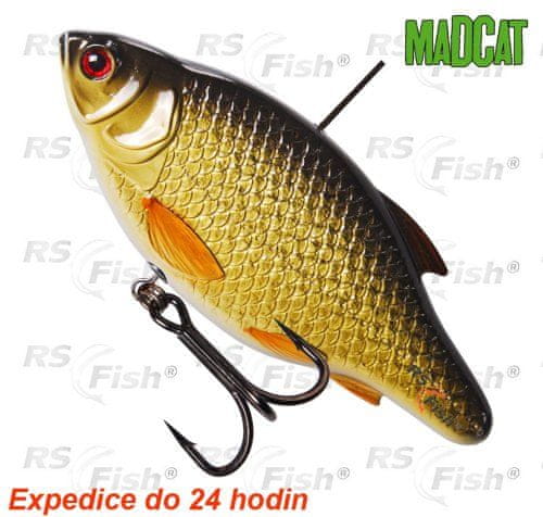 D.A.M DAM Wobler MADCAT Inline Rattler - barva Rudd