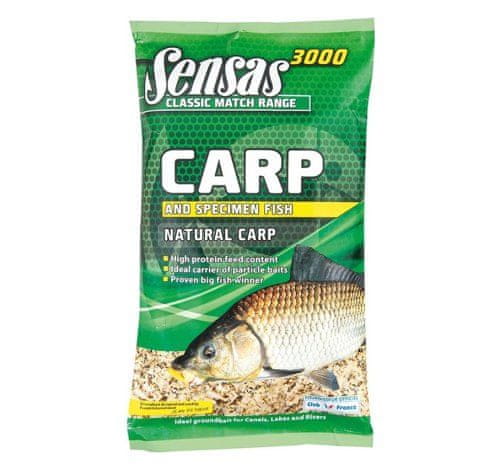 Sensas Krmítková a vnadící směs 3000 Super Carp - 1 kg