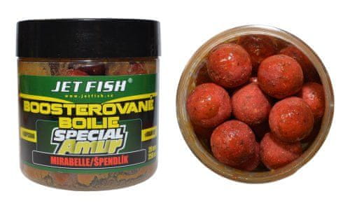 Jet Fish Boilies Special Amur boosterované - Mirabelle / Špendlík