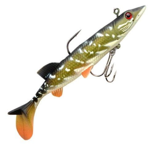 Spro Ripper Power Catcher Super Natural Pike - barva Dull - 2 ks 140 mm - 4859-103