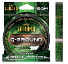 York Vlasec Sakana Q-Ground - barva zeleno/černá kamufláž Ø 0,27 mm