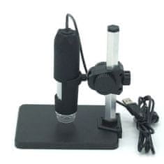 W-STAR W-Star Digitální mikroskop DM2M500x2H, 500x, přísvit, stojan, černá W10, USB