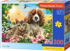 Castorland Puzzle Nejlepší kámoši 200 dílků