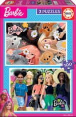 Educa Puzzle Barbie 2x100 dílků
