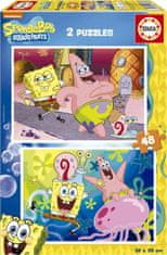 Educa Puzzle Sponge Bob 2x48 dílků