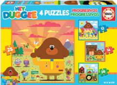 Educa Puzzle Hey Duggee 4v1 (12,16,20,25 dílků)