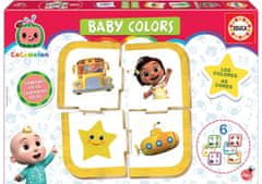 Educa Baby puzzle CoComelon: Poznávej barvy 6x4 dílky