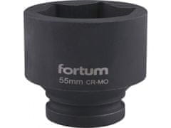 Fortum Hlavice nástrčná rázová 3/4", 55mm, L 70mm