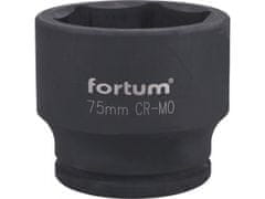 Fortum Hlavice nástrčná rázová 3/4", 75mm, L 90mm