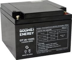 GOOWEI ENERGY Pb záložní akumulátor VRLA GEL 12V/26Ah (OTL26-12)