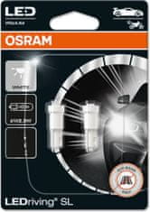 Osram OSRAM LEDRiving SL W2.3W W2x4.6d 0.25W 12V 6000K 25 lm White 2ks 2723DWP-02B