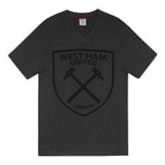 Fan-shop Pyžamo WEST HAM UNITED Short grey Velikost: M