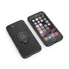 IZMAEL Odolné Pouzdro Ring Armor Case pro Apple iPhone 7/iPhone 8/iPhone SE 2020/iPhone SE 2022 - Červená KP10317