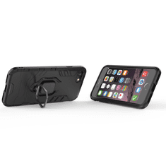 IZMAEL Odolné Pouzdro Ring Armor Case pro Apple iPhone 5/iPhone 5s/iPhone SE - Černá KP22526