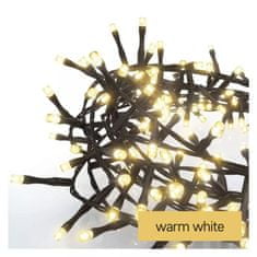 Emos LED vánoční řetěz - ježek 8m, venkovní i vnitřní teplá bílá, časovač D4BW02